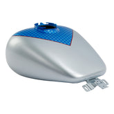 HR3 White Flake Fade Gas Tank For 2008-2023 Harley Touring Models